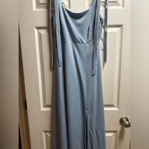 dusty Blue Birdy Grey dress!